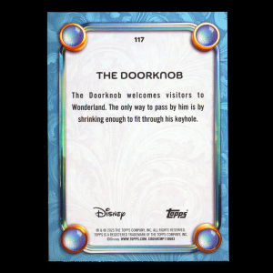 The Doorknob 2025 Topps Wonder Wish Alice in Wonderland