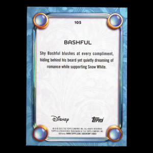 Bashful 2025 Topps Wonder Wish Snow White and the Seven Dwarfs