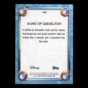 Duke of Weselton 2025 Topps Wonder Wish Frozen