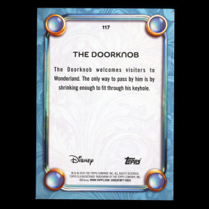 The Doorknob 2025 Topps Disney Wonder Alice in Wonderland