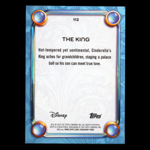 The King 2025 Topps Disney Wonder Cinderella