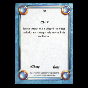 Chip 2025 Topps Disney Wonder Beauty and the Beast
