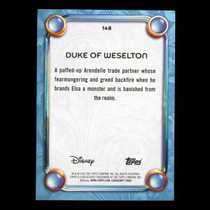 Duke of Weselton 2025 Topps Disney Wonder Frozen