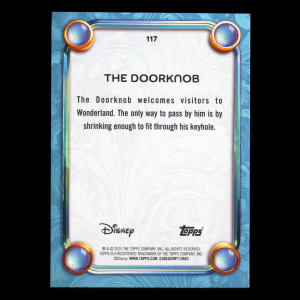 The Doorknob 2025 Topps Disney Wonder Alice in Wonderland