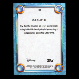 Bashful 2025 Topps Disney Wonder Snow White and the Seven Dwarfs