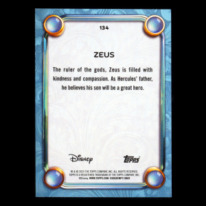 Zeus 2025 Topps Disney Wonder Hercules