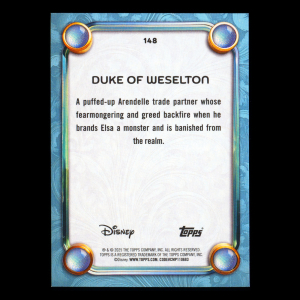 Duke of Weselton 2025 Topps Disney Wonder Frozen