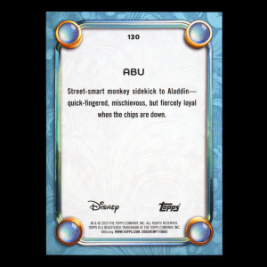 Abu 2025 Topps Disney Wonder Aladdin