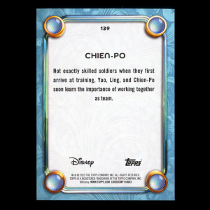 Chien-Po 2025 Topps Disney Wonder Mulan