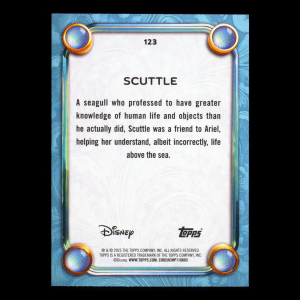Scuttle 2025 Topps Disney Wonder The Little Mermaid