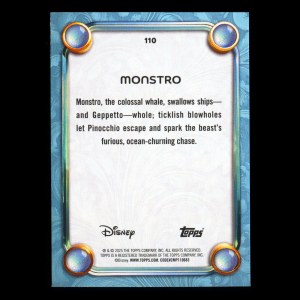 Monstro 2025 Topps Disney Wonder Pinocchio
