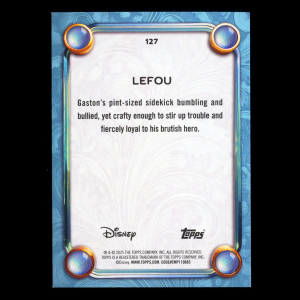 LeFou 2025 Topps Disney Wonder Beauty and the Beast