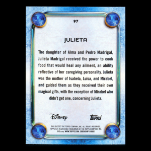 Julieta 2025 Topps Disney Wonder Encanto