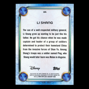 Li Shang 2025 Topps Disney Wonder Mulan