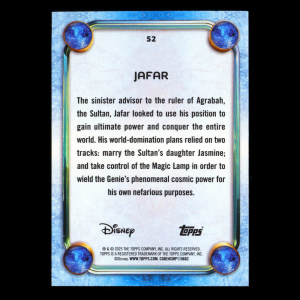 Jafar 2025 Topps Disney Wonder Aladdin