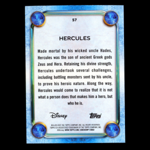 Hercules 2025 Topps Disney Wonder Hercules