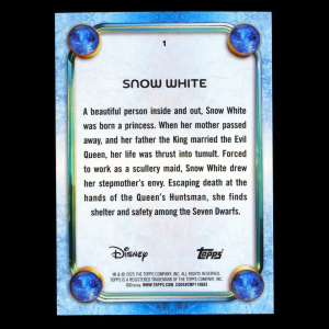 Snow White 2025 Topps Disney Wonder Snow White and the Seven Dwarfs