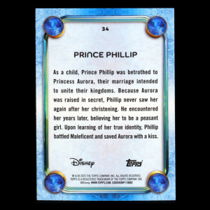 Prince Phillip 2025 Topps Disney Wonder Sleeping Beauty