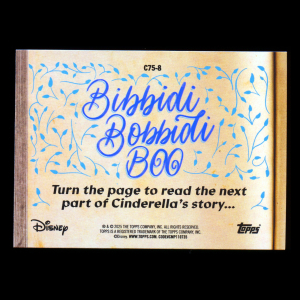 Cinderella 2025 Topps Disney Wonder 75th Anniversary Story #8
