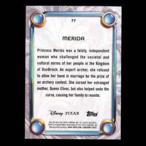 Merida 2025 Topps Disney Wonder Brave