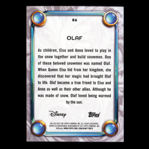 Olaf 2025 Topps Disney Wonder Frozen