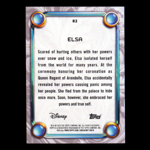 Elsa 2025 Topps Disney Wonder Frozen